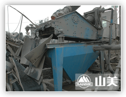 四川河卵石細沙回收洗砂生產線